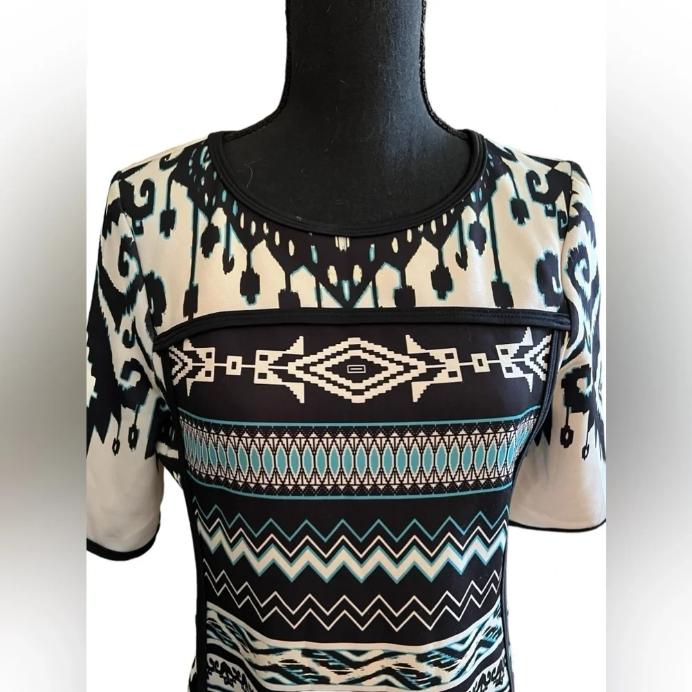 Hale Bob Tribal  Print Wrinkle-Free Dress - Picture 3 of 8
